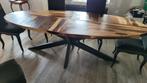 Table + chaises, 200 cm of meer, 50 tot 100 cm, Gebruikt, Overige houtsoorten