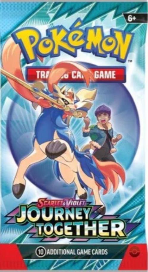 Pokemon Journey Together Booster Packs - slechts €7,45, Hobby en Vrije tijd, Verzamelkaartspellen | Pokémon, Nieuw, Booster, Ophalen of Verzenden