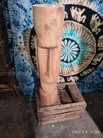 moai en bois de cocotier 100 cm plusieurs modèles disponible, Jardin & Terrasse, Enlèvement ou Envoi, Neuf