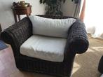 Eyecatcher : Zetel rotan  (2stuks), Huis en Inrichting, Ophalen, Gebruikt, Eenpersoons, Minder dan 75 cm