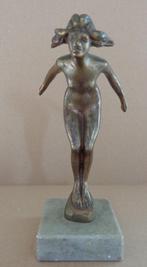 ONBEKEND / NAAKTE VROUW / SCULPTUUR BRONS / H= 18cm, Antiek en Kunst, Ophalen of Verzenden