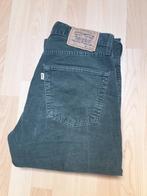 Levi's 551 - Donkergroen ribfluweel - W32 / L34, Kleding | Heren, Ophalen of Verzenden, Gedragen, W32 (confectie 46) of kleiner