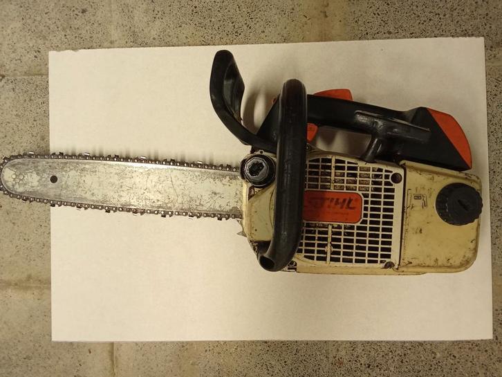 Stihl 020 T tophandle professionele kettingzaag, Tuin en Terras, Hand-tuingereedschap, Gebruikt, Ophalen
