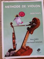 Vioolmethodeboek - beginners (B. Garlej en JF Gonzales), Ophalen, Gelezen, Instrument