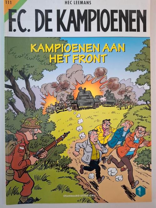 Hec Leemans - Kampioenen aan het front, Boeken, Stripverhalen, Zo goed als nieuw, Ophalen of Verzenden