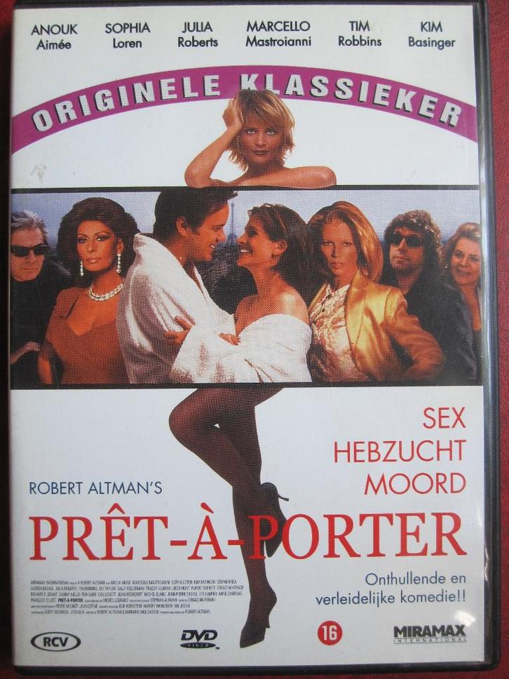 Prêt-à-porter (1994), CD & DVD, DVD | Comédie, Comme neuf, Autres genres, À partir de 16 ans, Enlèvement ou Envoi