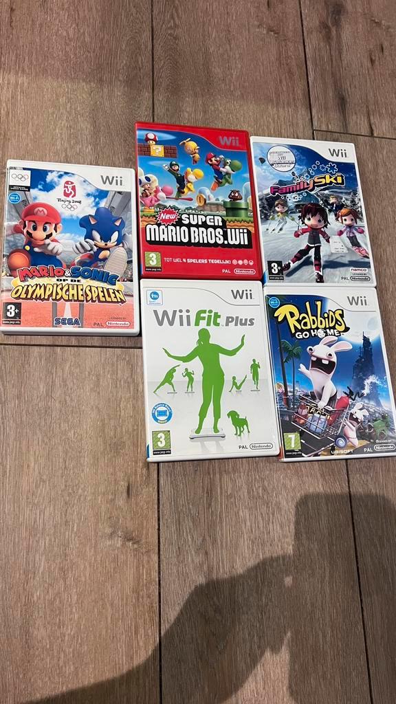 Wii spellen pakket - 5 spellen, Games en Spelcomputers, Games | Nintendo Wii, Zo goed als nieuw, Ophalen of Verzenden