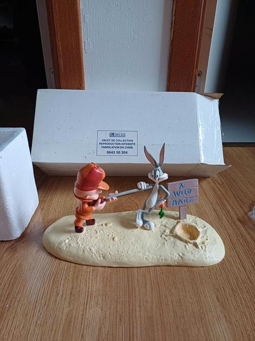 Scène van Elmer en Bugs Bunny Altas, Verzamelen, Stripfiguren, Nieuw, Beeldje of Figuurtje, Looney Tunes, Ophalen of Verzenden