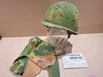 Airborne paratrooper Vietnam war helm 1967, Verzamelen, Ophalen, Landmacht, Helm of Baret
