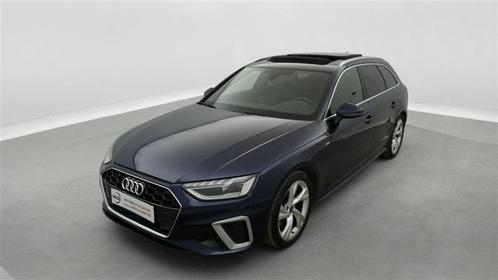 Audi A4 TFSI S-line S tronic/ Toit panoramique (bj 2023), Auto's, Audi, Te koop, A4, Benzine, Break, 5 deurs, Automaat, Blauw