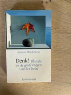 Denk! Filosofie van de grote levensvragen, Ophalen of Verzenden, Zo goed als nieuw, Praktische filosofie, Simon Blackburn