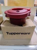 Tupperware bordeaux snelkookpot voor in de microgolfoven, Huis en Inrichting, Ophalen of Verzenden, Gebruikt