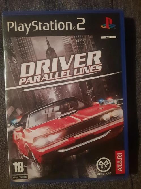 Driver Parallel Lines, Games en Spelcomputers, Games | Sony PlayStation 2, Zo goed als nieuw, Racen en Vliegen, Vanaf 18 jaar