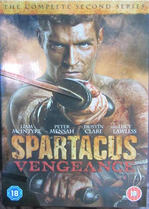 DVD ACTIE/GESCHIEDENIS- SPARTACUS VENGEANCE, VOLL. 2e SERIE, Cd's en Dvd's, Dvd's | Actie, Zo goed als nieuw, Overige genres, Alle leeftijden
