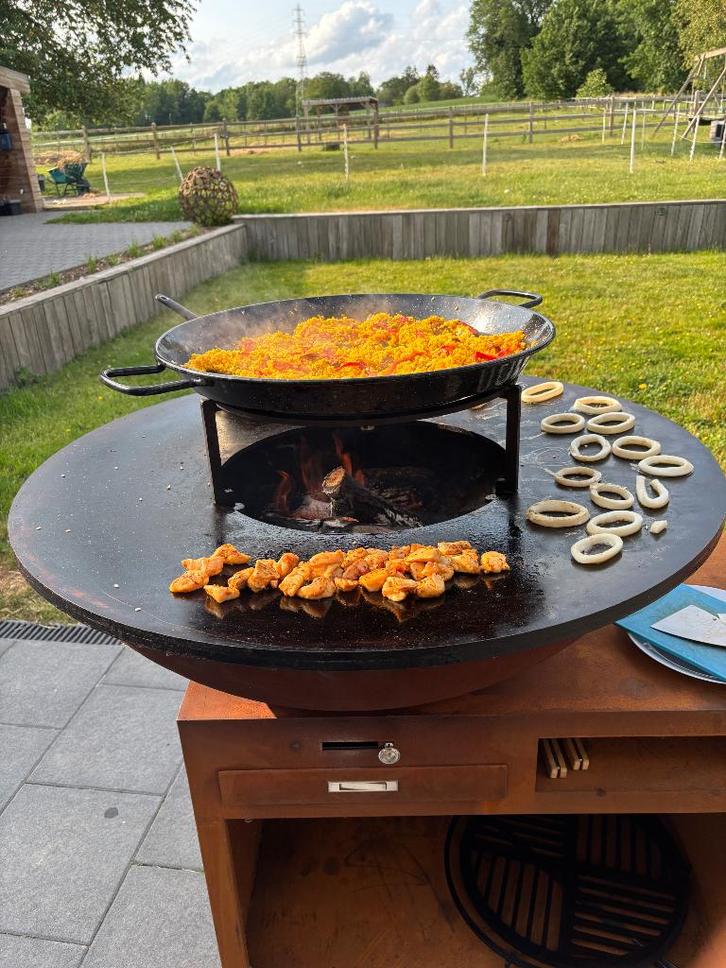 Plancha BBQ te huur, Tuin en Terras, Houtskoolbarbecues, Zo goed als nieuw, Met accessoires, Verzenden