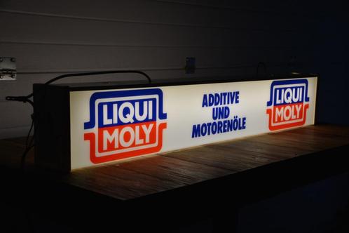 liqui moly lichtreclame lichtbak nieuwstaat!! zeldzaam, Collections, Marques & Objets publicitaires, Comme neuf, Table lumineuse ou lampe (néon)