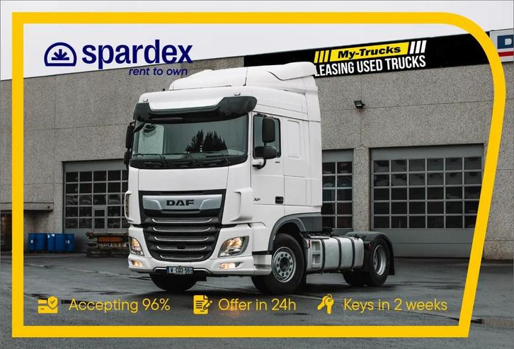 DAF XF 480 SC 4x2 | Leasing from €1238/month (bj 2019), Auto's, Vrachtwagens, Bedrijf, Te koop, ABS, Airbags, Airconditioning