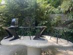 4 stoelen Vitra Eames DKW en Ernst Moeckl kangaroo, Ophalen, Zo goed als nieuw, Zwart