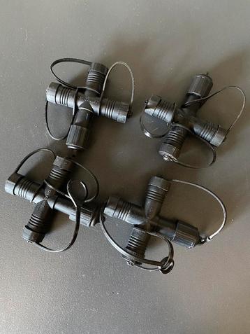 Easy Connect - 4 Connecteurs "+" 3 sorties, Tuin en Terras, Vijver-toebehoren, Gebruikt, Vijververlichting