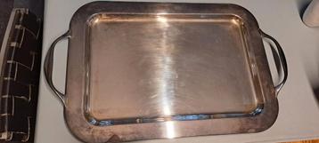 Verzilverde plateau  beschikbaar voor biedingen