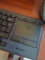 draadloze toetsenbord met touchpad, Computers en Software, Toetsenborden, Ophalen, Gebruikt, Toetsenbord en muis-set, Logitech