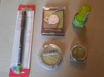 Fards/ombres à paupières + eyeliner + vernis / vert, Ogen, Nieuw, Ophalen of Verzenden, Make-up