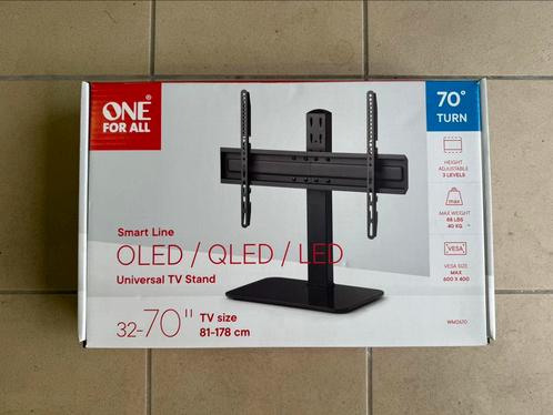 TV standaard One For All Ultra Slim Line, Audio, Tv en Foto, Televisiebeugels, Zo goed als nieuw, Ophalen
