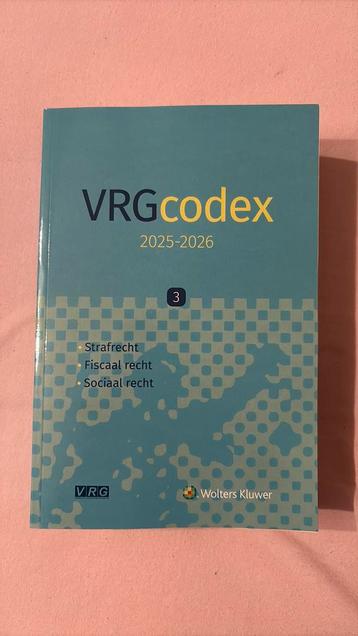 VRG codex 3 beschikbaar voor biedingen