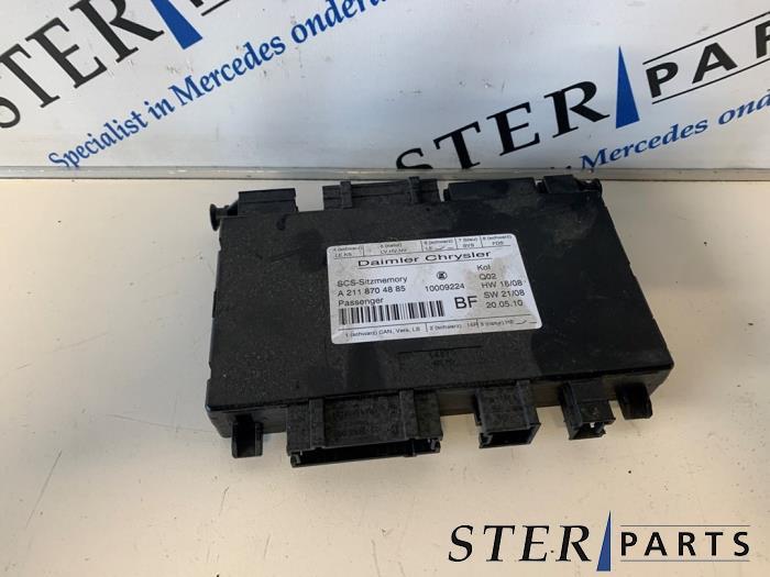 Computer stoel van een Mercedes CLS-Klasse, Auto-onderdelen, Elektronica en Kabels, Mercedes-Benz, Gebruikt, 3 maanden garantie