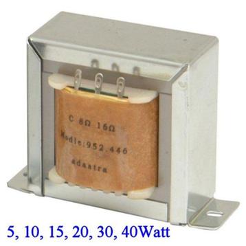 100V line transformer, 5, 10, 15, 20, 30, 40Watt beschikbaar voor biedingen