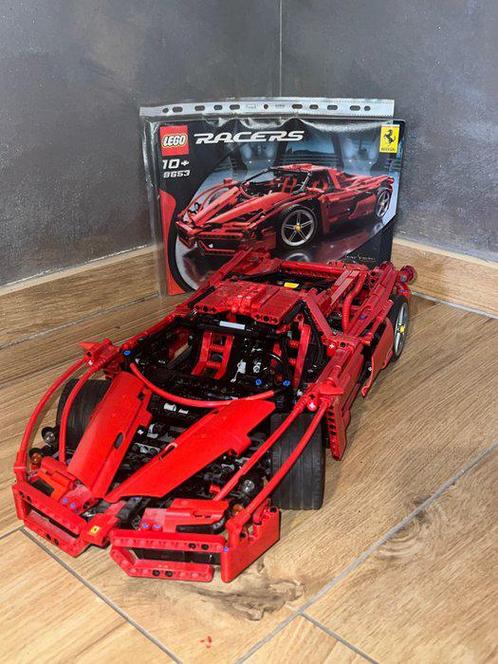 Lego technic racers 8653 Ferrari Enzo 1:10, Enfants & Bébés, Jouets | Duplo & Lego, Comme neuf, Lego, Enlèvement ou Envoi