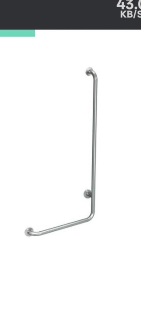 Douchestang, Doe-het-zelf en Bouw, Sanitair, Nieuw, Douche, Chroom, Inox, Ophalen