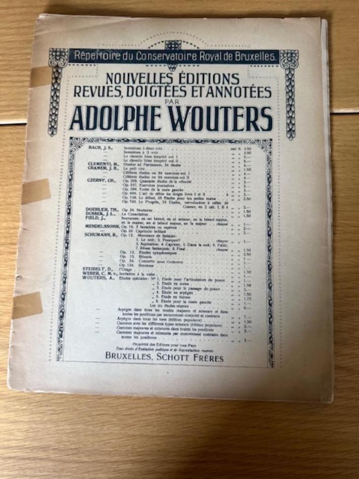 Bach, Inventions à 3 voix, Boeken, Muziek, Gelezen, Ophalen of Verzenden