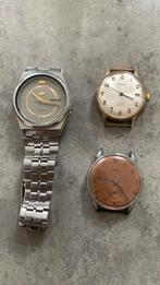 Set van 3 herenhorloges voor onderdelen, Ophalen of Verzenden, Seiko