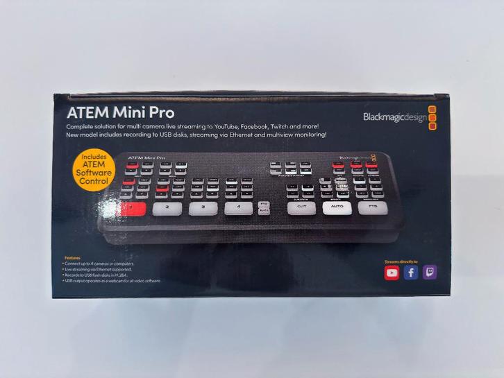 Atem Mini Pro NEUF!, TV, Hi-fi & Vidéo, Lecteurs vidéo, Neuf, Autres types, Enlèvement