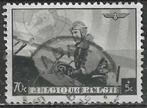 Belgie 1930 - Yvert/OBP 468 - Leopold III - Vliegenier (ST), Verzenden, Gestempeld, Gestempeld, Koninklijk huis