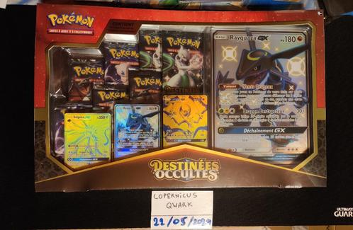 Pokemon Coffret Pouvoirs Premium Rayquaza Destinées Occultes, Collections, Cartes à jouer, Jokers & Jeux des sept familles, Neuf