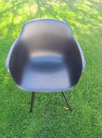 Set van 6 moderne zwarte kuipstoelen, Ophalen, Zwart, Design, Zo goed als nieuw