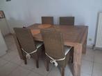 Eettafel met stoelen!, Ophalen, Gebruikt