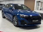 Audi Q8 55 TFSI 340 Cv Quattro S-line Full Option Black, Autos, Cuir, Achat, Euro 6, Entreprise