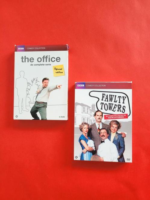the office + Fawlty Towers dvd box, Boeken, Kinderboeken | Jeugd | 10 tot 12 jaar, Zo goed als nieuw, Ophalen
