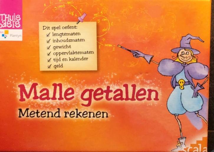 Malle Getallen - Metend rekenen, Hobby en Vrije tijd, Gezelschapsspellen | Kaartspellen, Nieuw, Ophalen