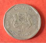 Munt van 1 dollar - Singapore - 1989, Verzenden, Zuidoost-Azië, Losse munt