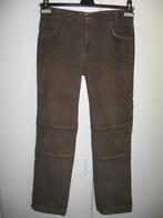 Donkerbruin, fijne velours broek, 164, Enfants & Bébés, Vêtements enfant | Taille 164, Enlèvement ou Envoi, Comme neuf, Pantalon