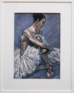 "Ballerina (11)" Ingelijst schilderij, Verzenden