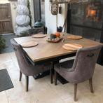 Table à manger en chêne, Cinq personnes ou plus, Landelijk, Enlèvement, Chêne