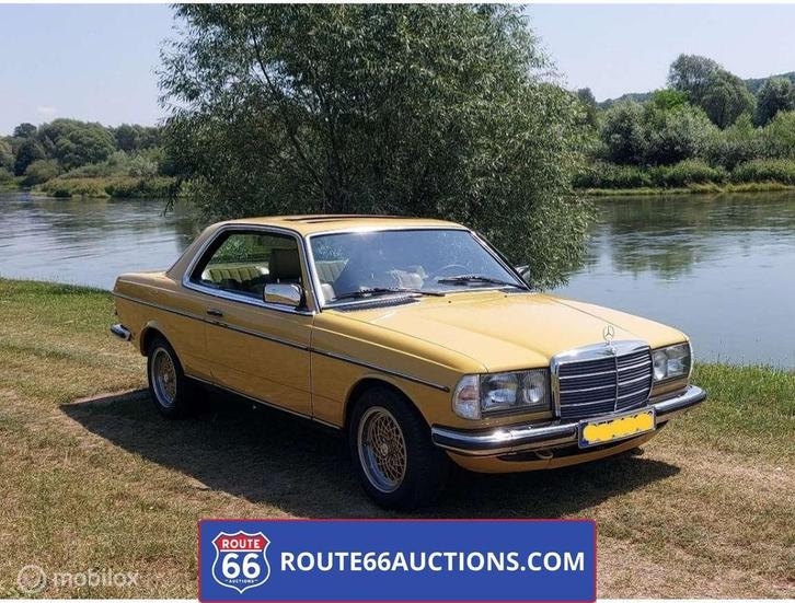 Mercedes-Benz 280 CE | 1980 | Route 66 Auctions, Auto's, Oldtimers, Bedrijf, Te koop, Mercedes-Benz, Benzine, Overige carrosserie