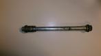 Kawasaki Z250 vooras Z250A Z250B wielas velgas front axle, Motoren, Ophalen of Verzenden, Gebruikt