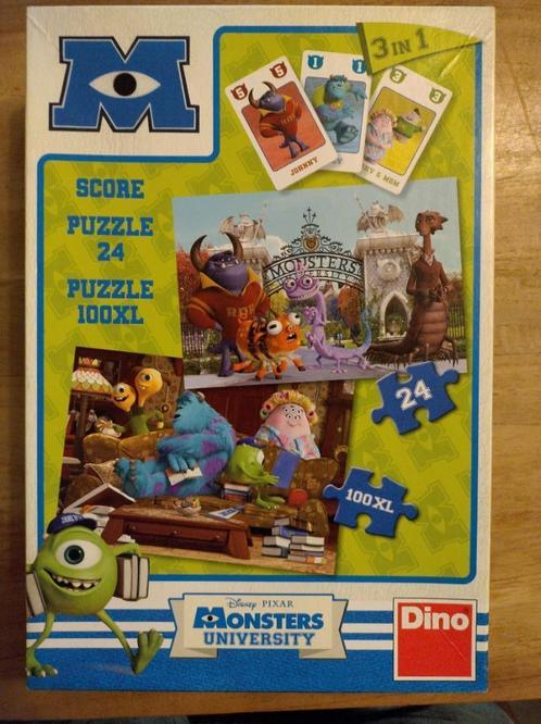 Puzzel Monster University, Enfants & Bébés, Jouets | Puzzles pour enfants, Comme neuf, 6 ans ou plus, Enlèvement ou Envoi