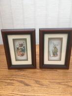 2 kadertjes van John Ellam in 3D. Afmetingen: 15 x 20 cm., Enlèvement ou Envoi, Utilisé